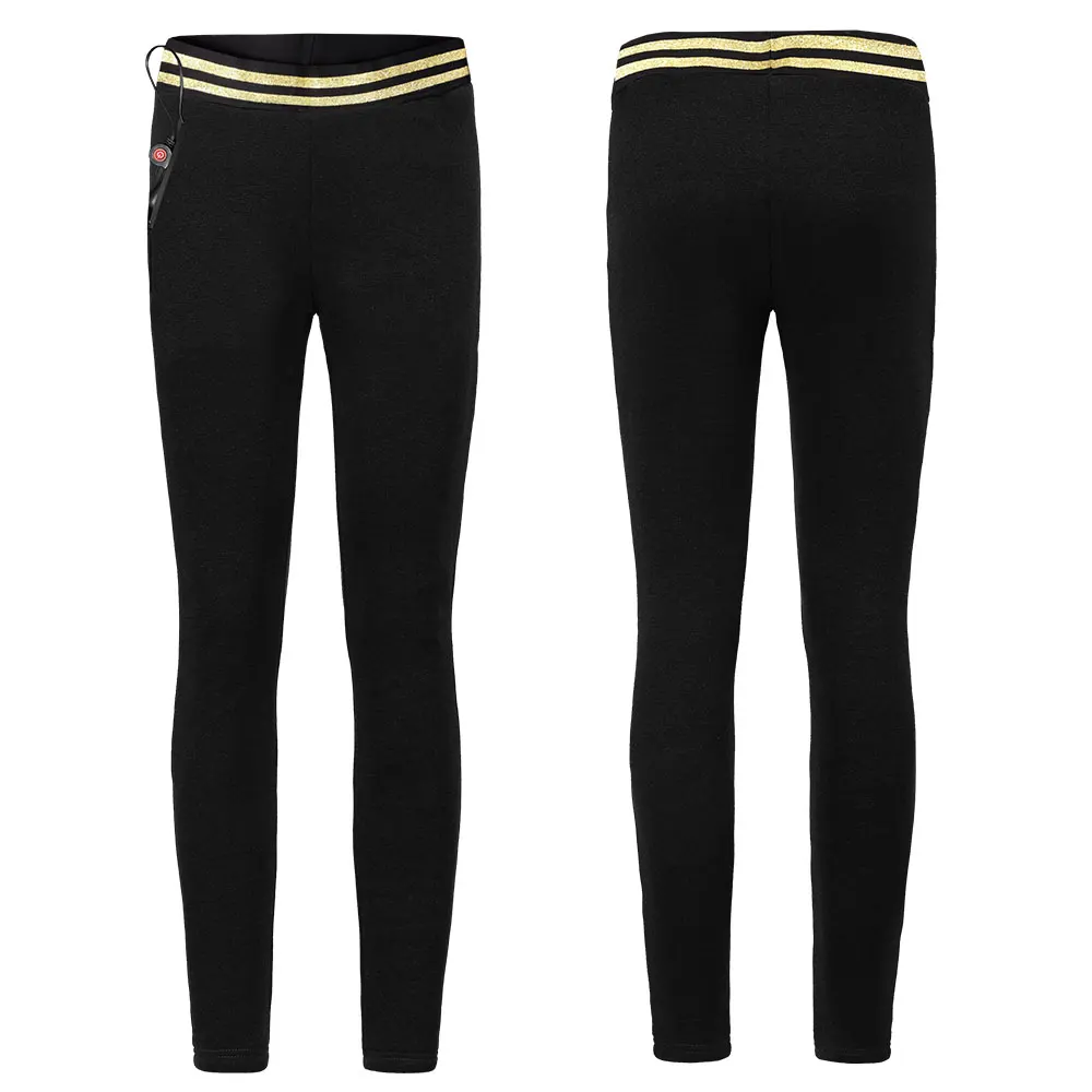 
Heating clothe Outdoor Warm Necessities 6 Zones Areas USB Rechargeable Intelligent Heating Heated Leggings For Women 