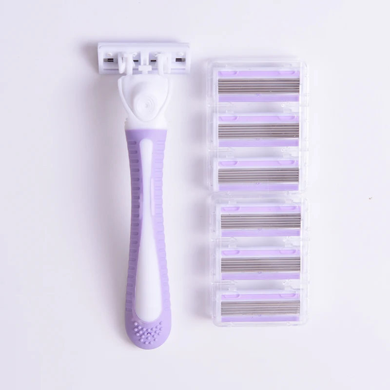 Max razor newest 6 blades women razor premium German stainless steel disposable blade