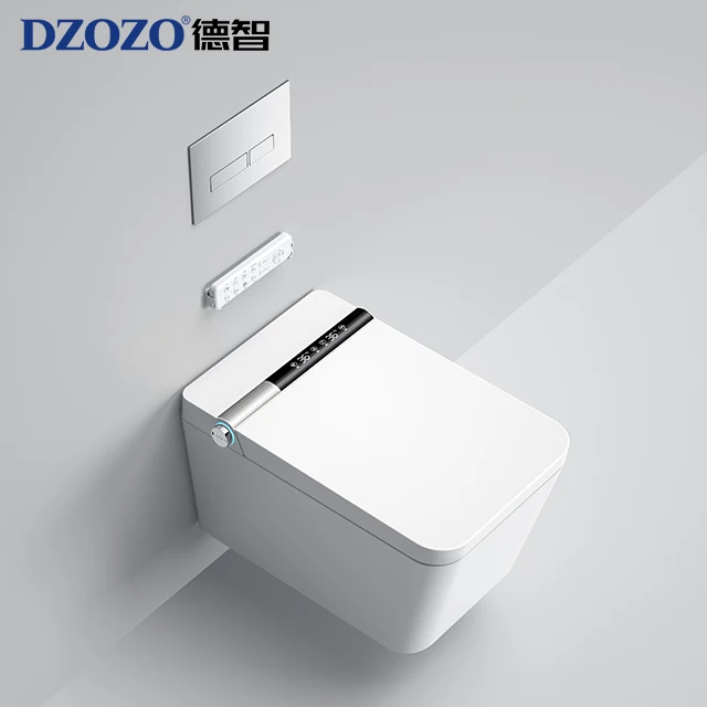 inodoros inteligentes self clean smart toilet p trap wc in wall concealed toilet cistern