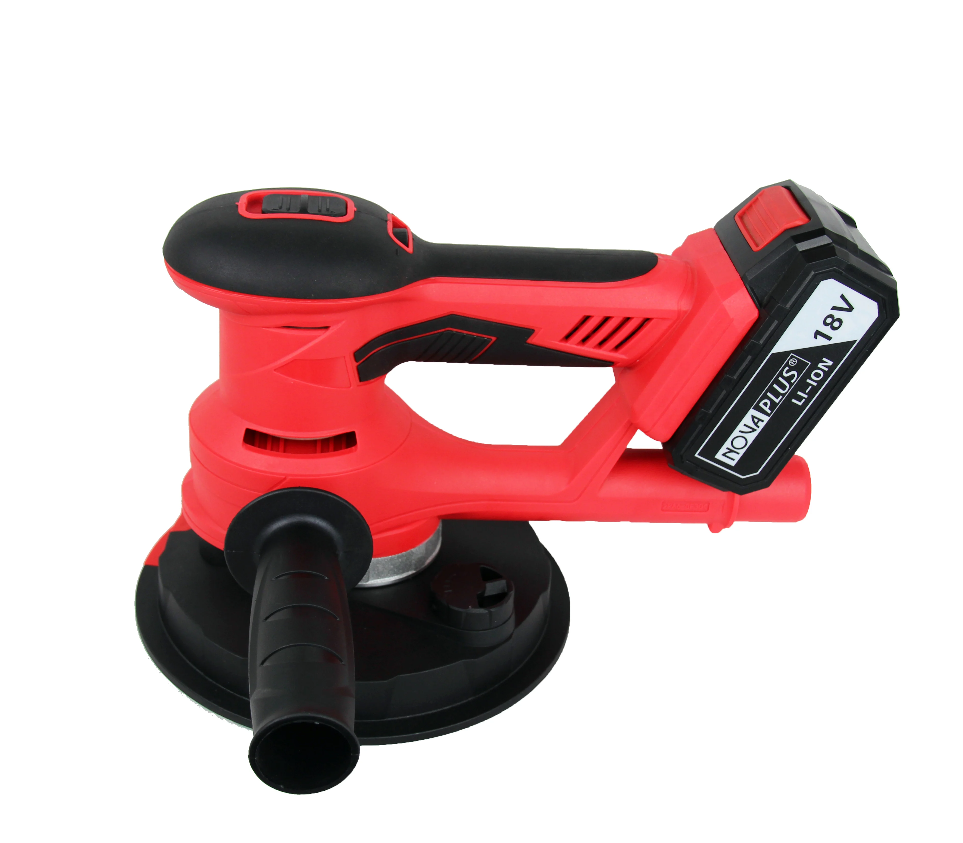 
Caow Self Priming Electric Drywall Sander with Vacuum 20V Diameter 150mm 800-2400rpm Color Box Rotation 2000mah CN;ZHE 