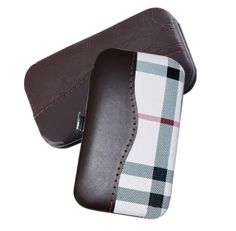 Оптовая продажа; Низкая цена; Набор маникюрных инструментов маникюрные ножницы с 7 шт. аксессуары для лака для ногтей, педикюрные наборы