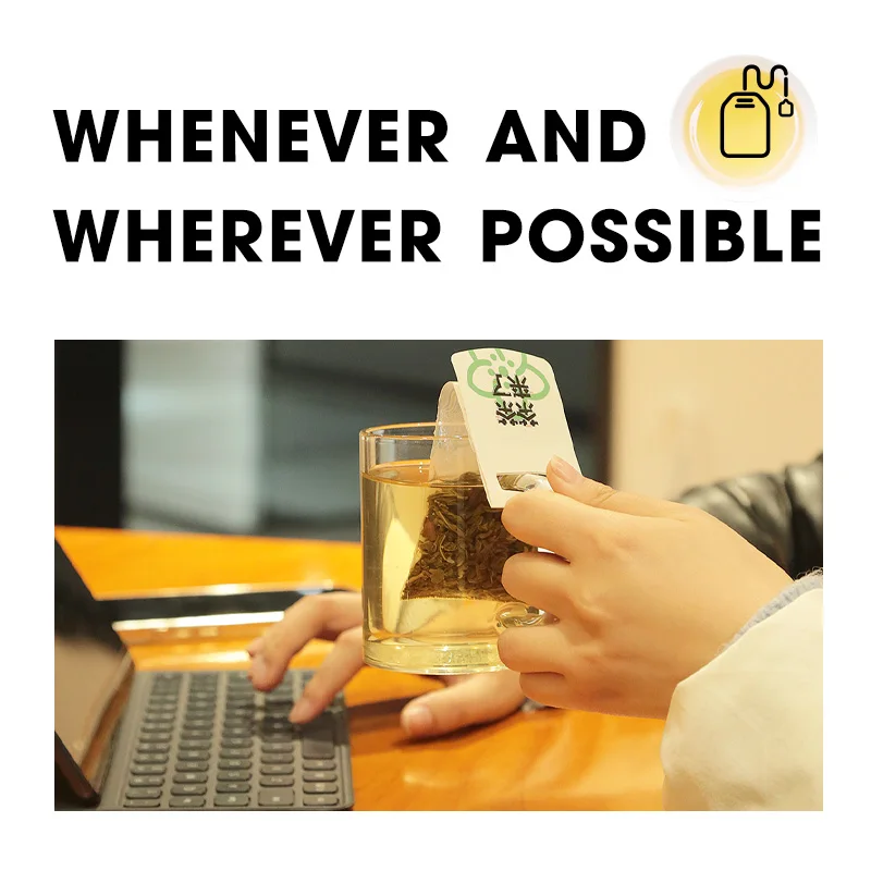 Fruit Meet  Tea Custom Design OEM Brand  Coffee Tea Milk Powder Shaking Packaging Bags