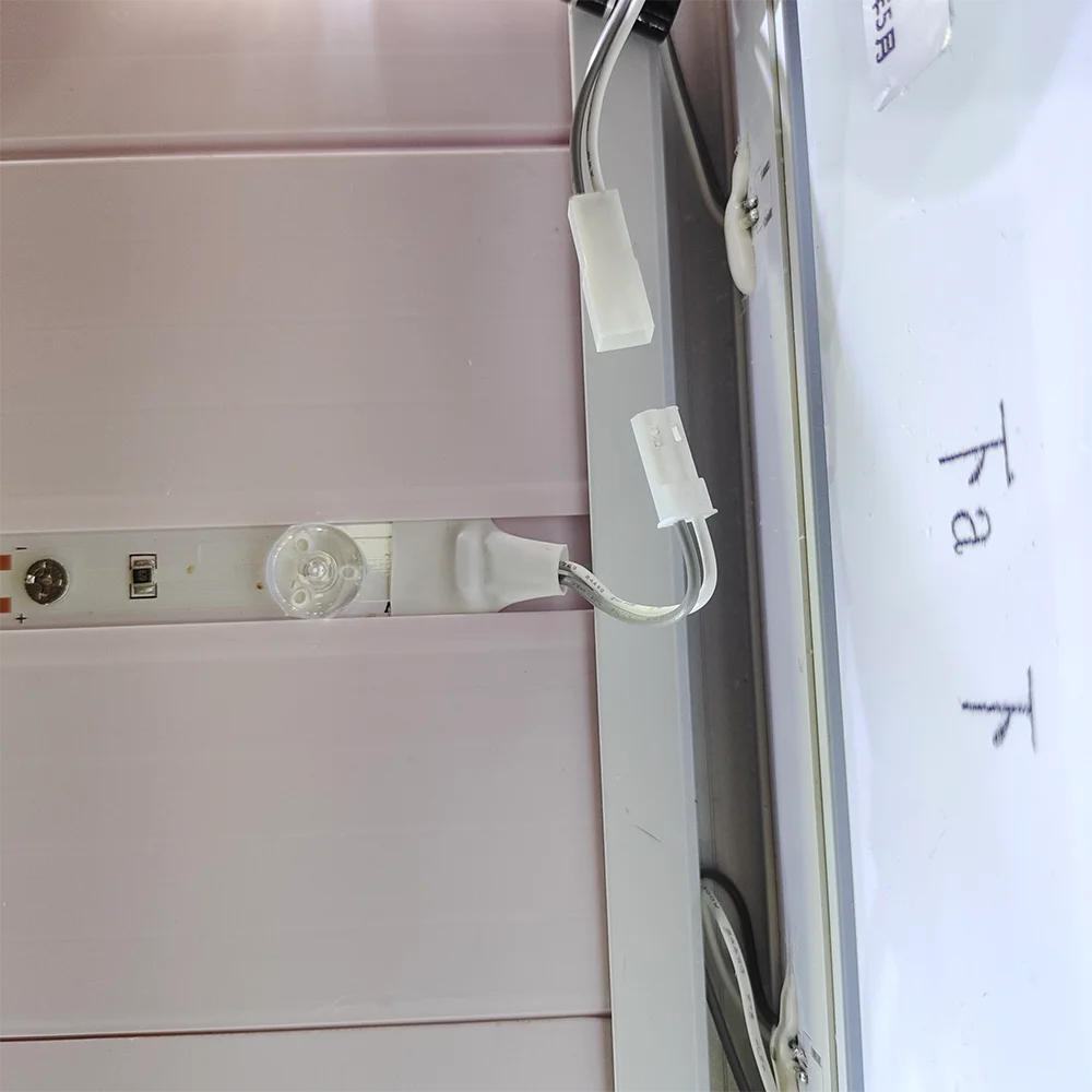 Solar Panel Slim for Advertising Light Box Elevator Advertising Player Mirror Advertising Player LED Aluminous Frame Warm Color