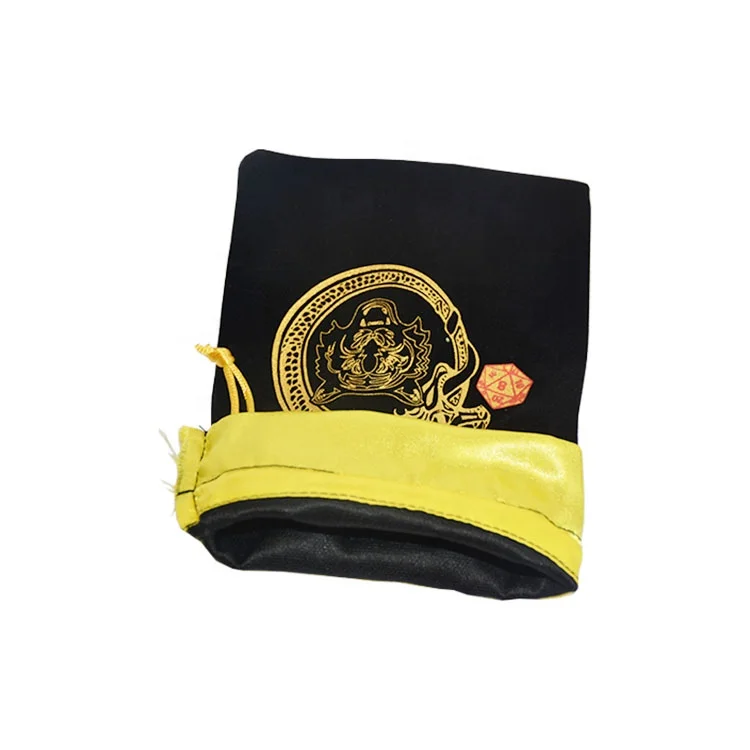 Velvet Game Dice Bag Velvet Divination Tarot Cards Storage Bag