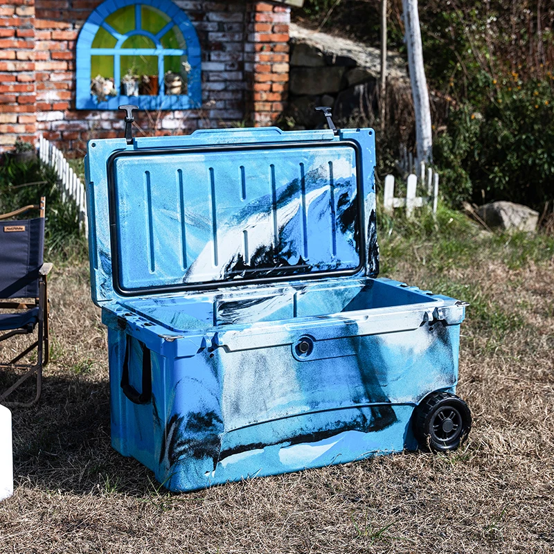 100L big heavy duty fishing water tank camping ice box roto cooler box