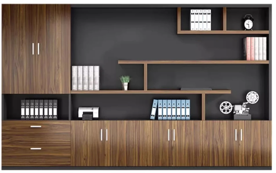 Executive Office Furniture Sets MFC Executive Computer Desk Modern Office L Shape Table