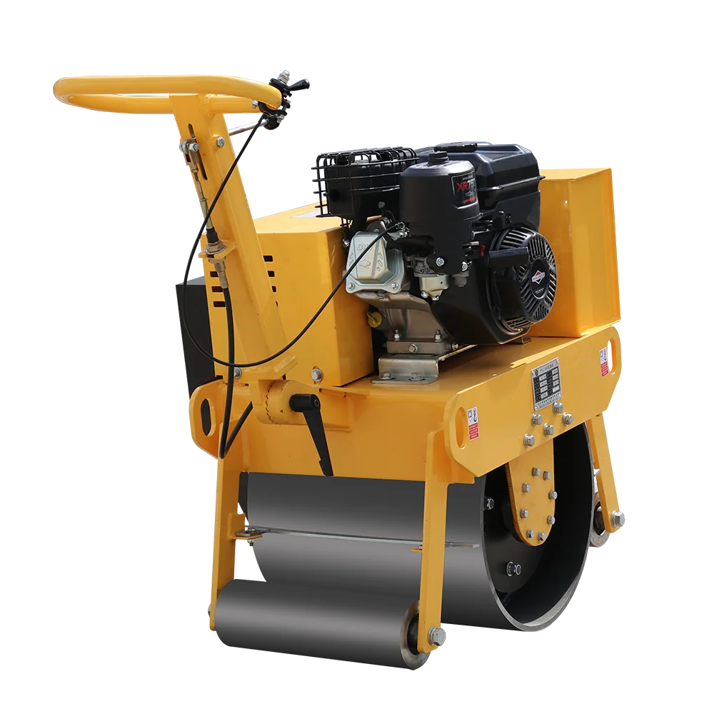 New pavement machinery construction machinery mini walk behind vibration road roller for sale