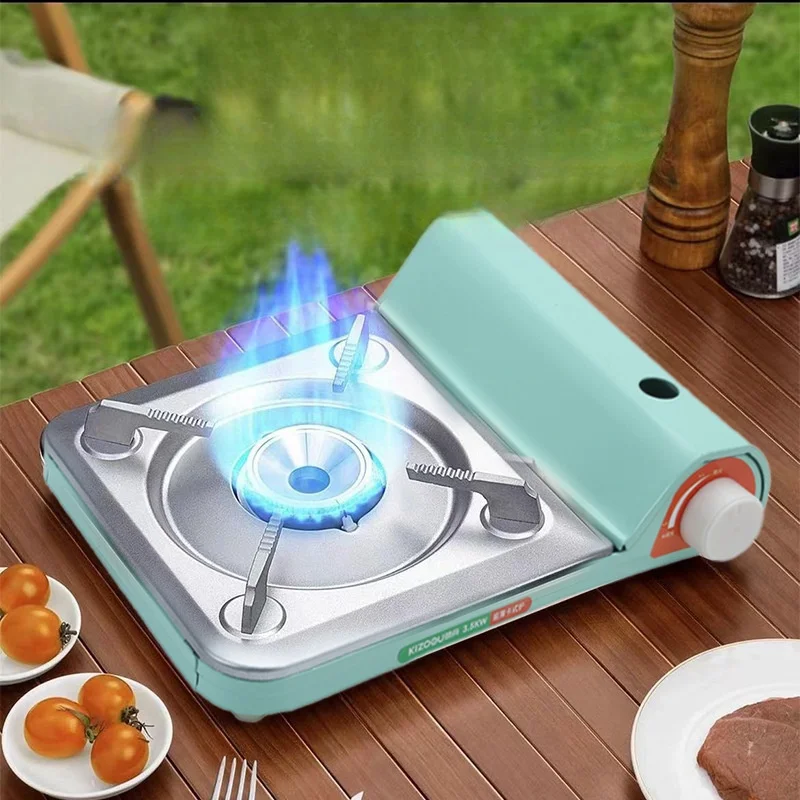 Wholesale Classic Outdoor Mini Portable Butane Stove Camping Cooking Gas Stove Ultra-thin Stainless Steel 3500W Butane Stove