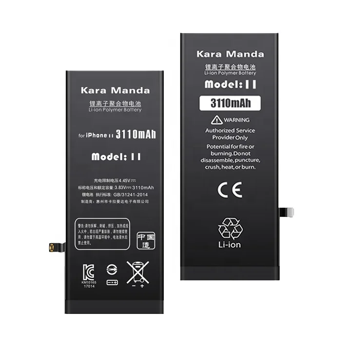  Фабрика OEM батареи сотового телефона для iphone 5 5s 5c 6 6s plus 7 8 X 11 аккумулятор оригинальная емкость Замена