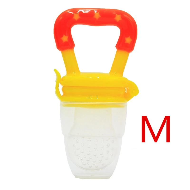 Amiami Baby likes high quality siliconebaby feeding pacifier free BPA pacifier for fruit with rattle