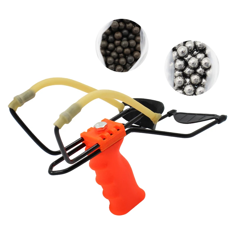 
Wholesale Factory Slingshot Folding Stainless Steel Professional Outdoor Adult Slingshot 