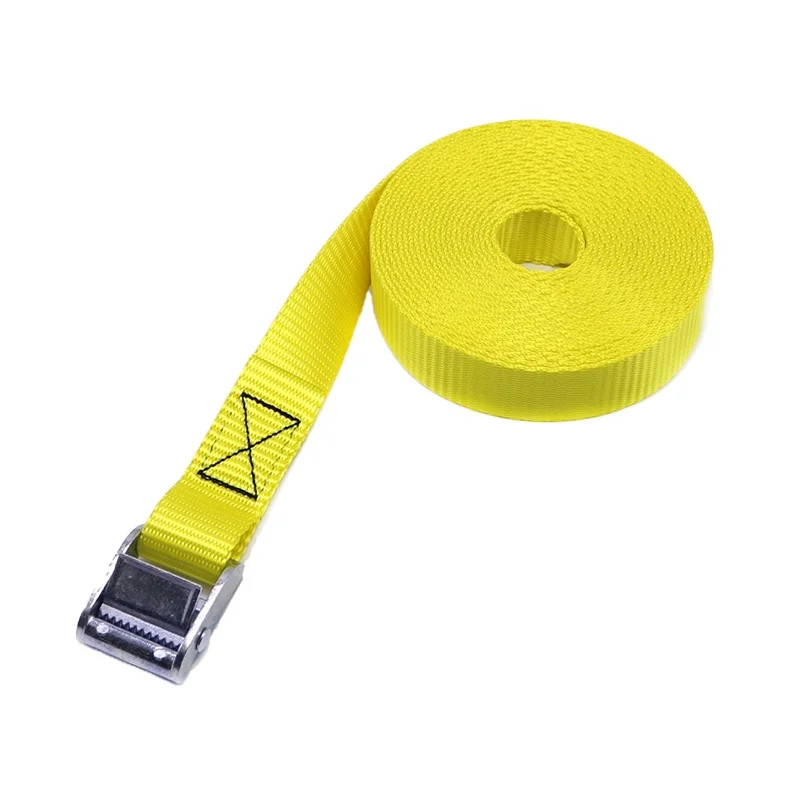 1 inch 350kgs polyester motorcycle cargo lashing belt endless am buckle tie down straps for transportation
