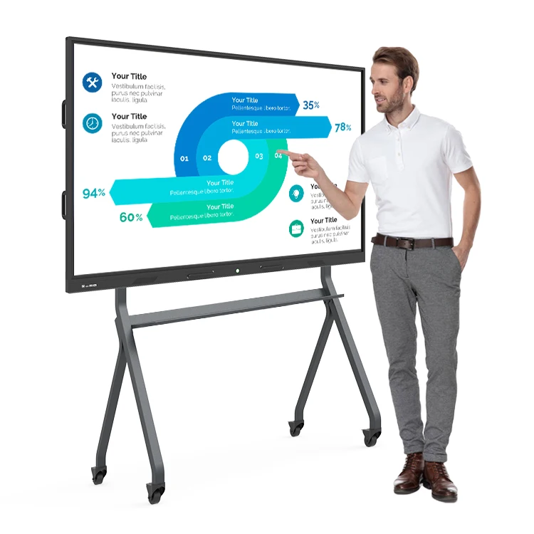 55 Inch Intelligent Whiteboard Best Interactive Digital Education