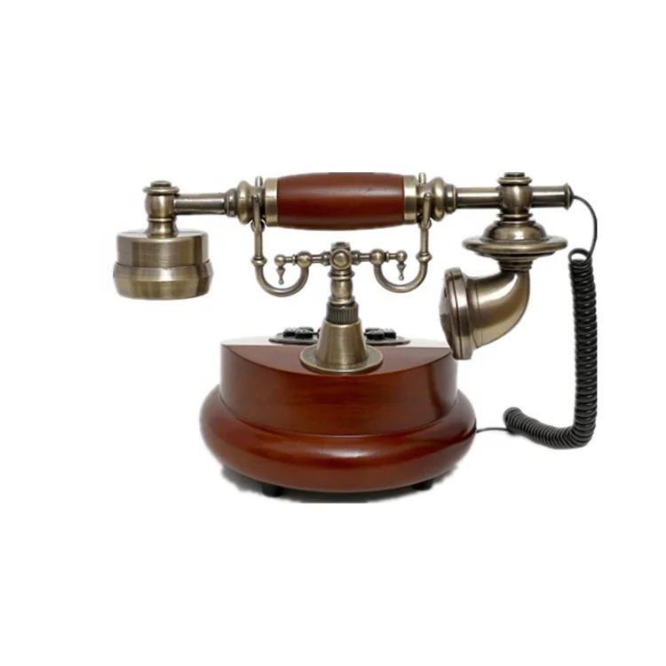 European Royal Luxury High Quality Antique Phones With Screen Wire Rotary Telephones