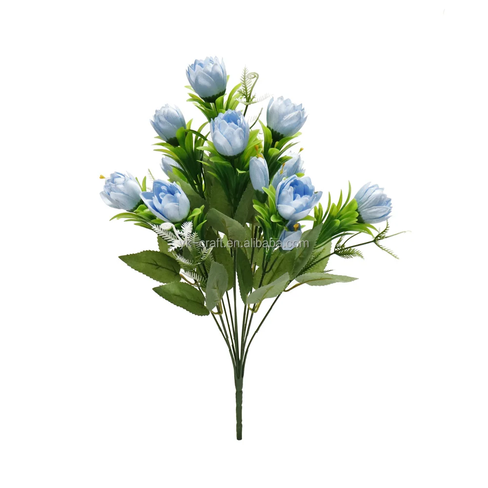 Wholesale Artificial Tulips Flowers Bouquets 6 Colour Tulips Artificial Flower W/Leaves Tulips Artificial Real Touch Flower