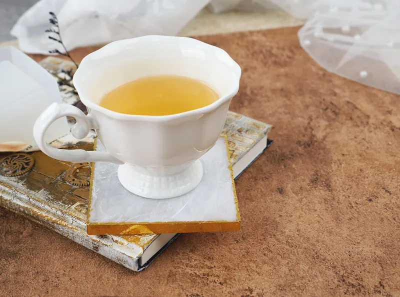 S1211 Подставка под подставку, квадратная подставка, силиконовая форма