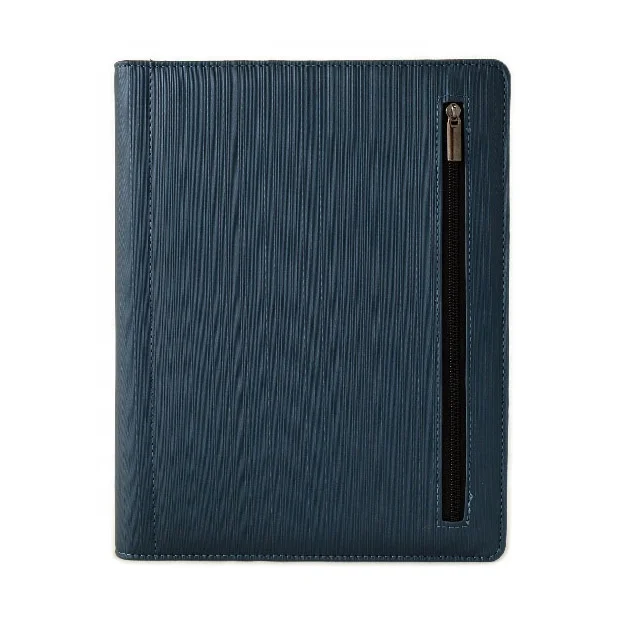 Custom planners and organizers leather notebook double cover year planner diary