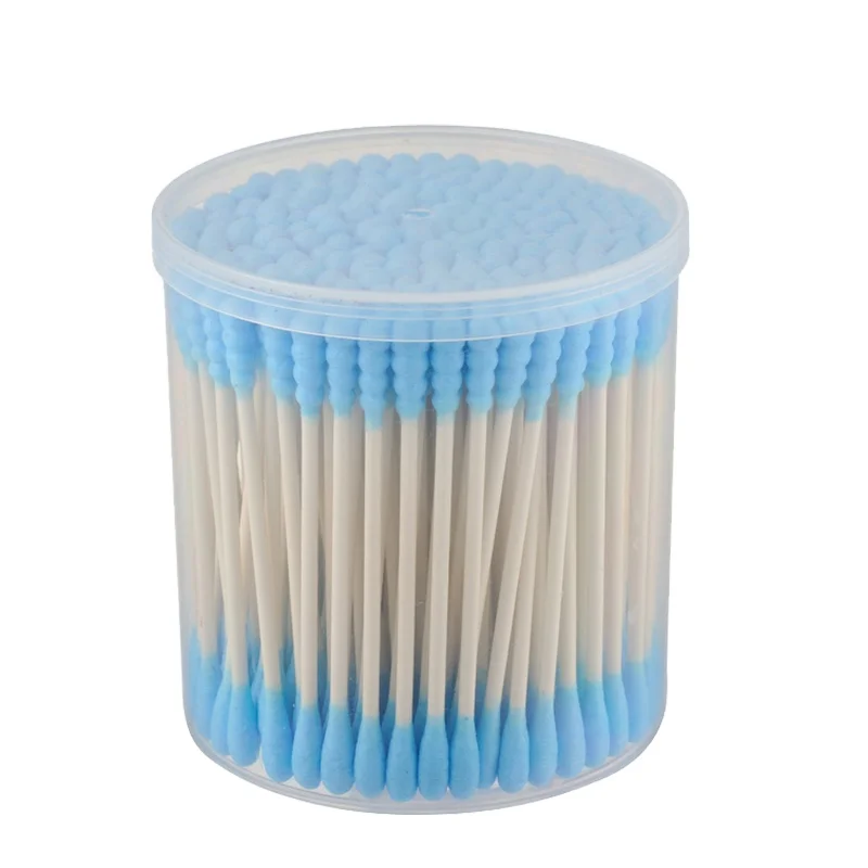 Wholesale Disposable Eco-Friendly Natural Cotton Swab Paper Stick Cotton Ear Buds