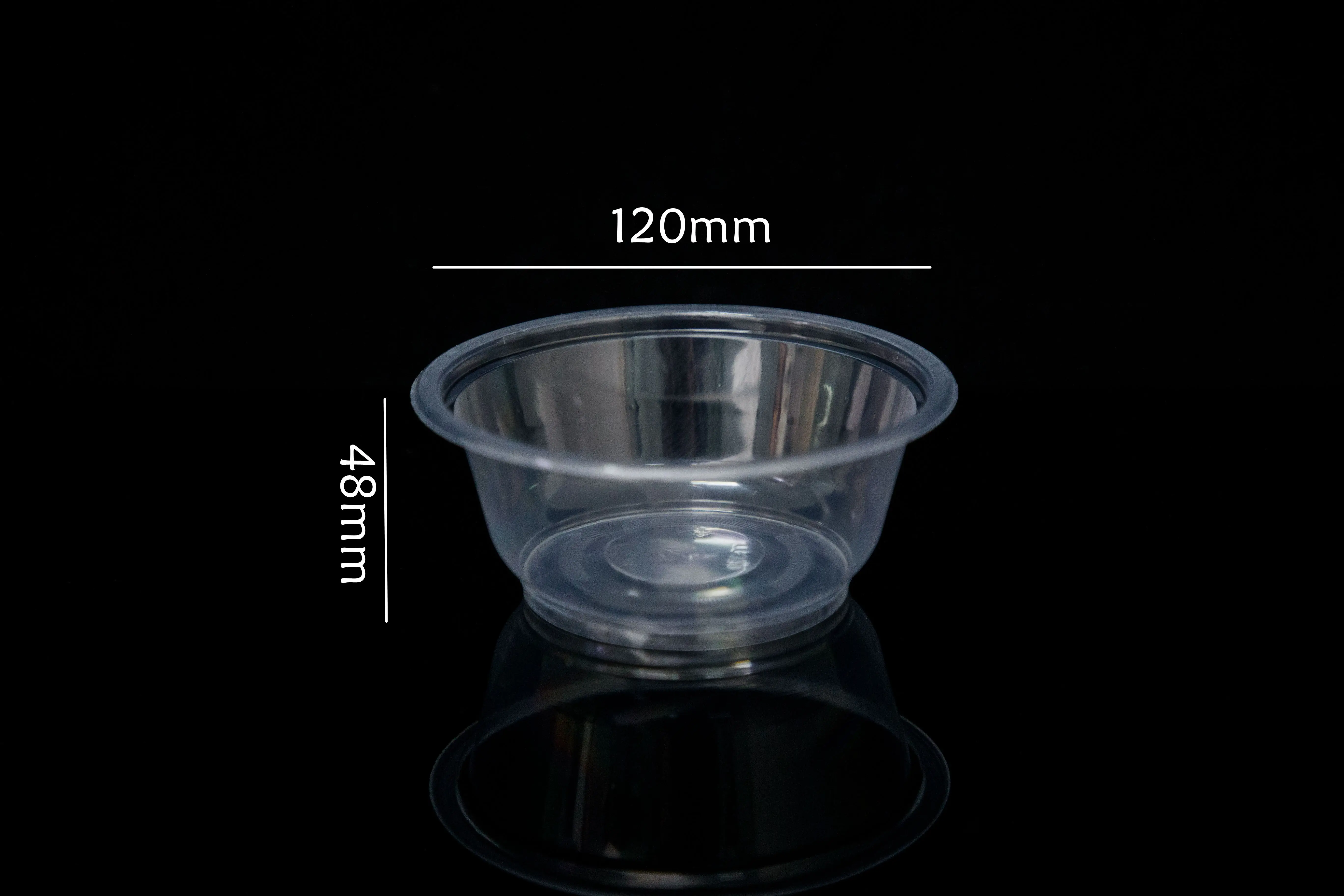 Custom Logo 12oz/16oz/35oz Clear Biodegradable Fruit Containers with Lid for Food Preservation Dessert Salad Fruit Storage