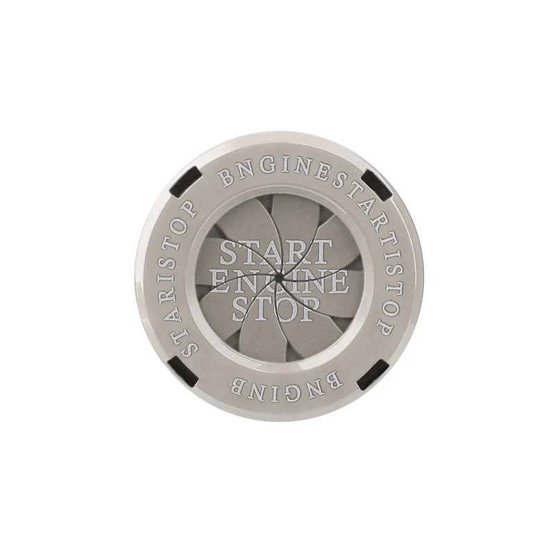 Car Moto Engine Start Stop Button Cover Ignition Switch blade-type Rotatable Protection Cap Interior Decoration Decor Sticker