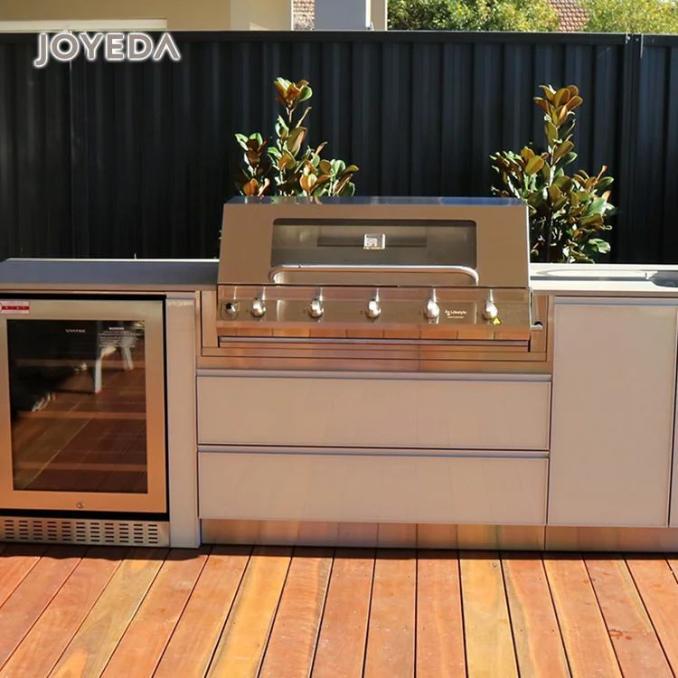 Factory price hibachi utensil set edelstahl door outdoor kitchen bbq island outdoor kitchen cabinet