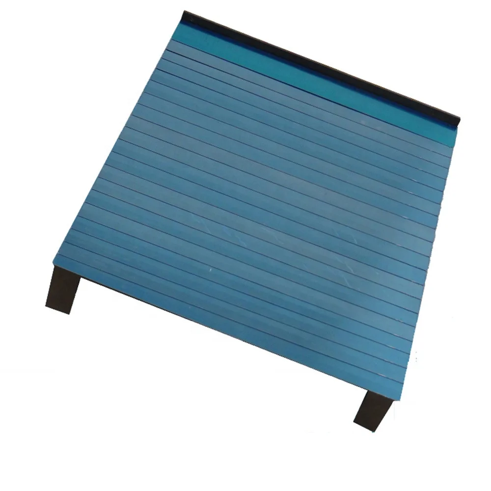 Customized Laser Cutting Machine Fireproof Guide Way Protection Bellows Covers Armour  with Lames