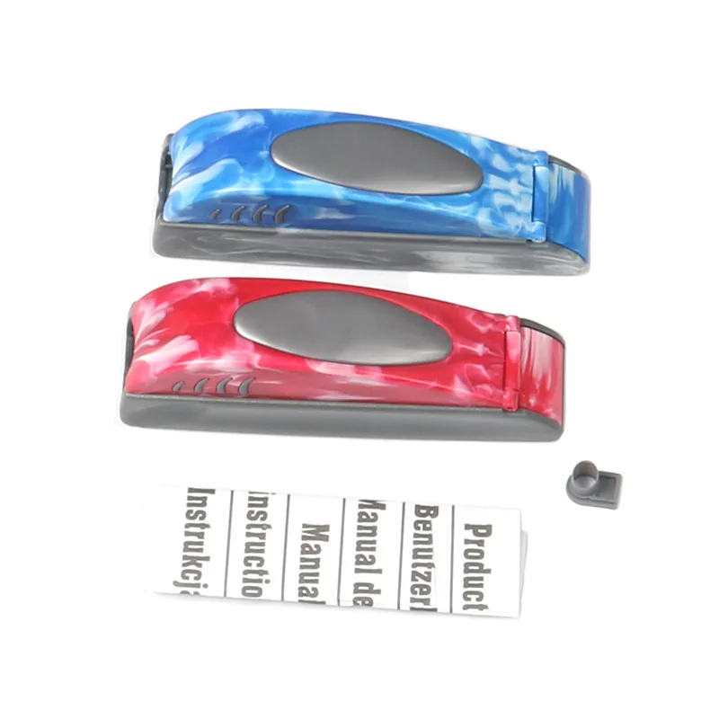 Wholesale Cheap Hand  Mixed Color Top King Size Cigarette Rolling Machine Plastic Smoking  Accessoires Rolling Machine