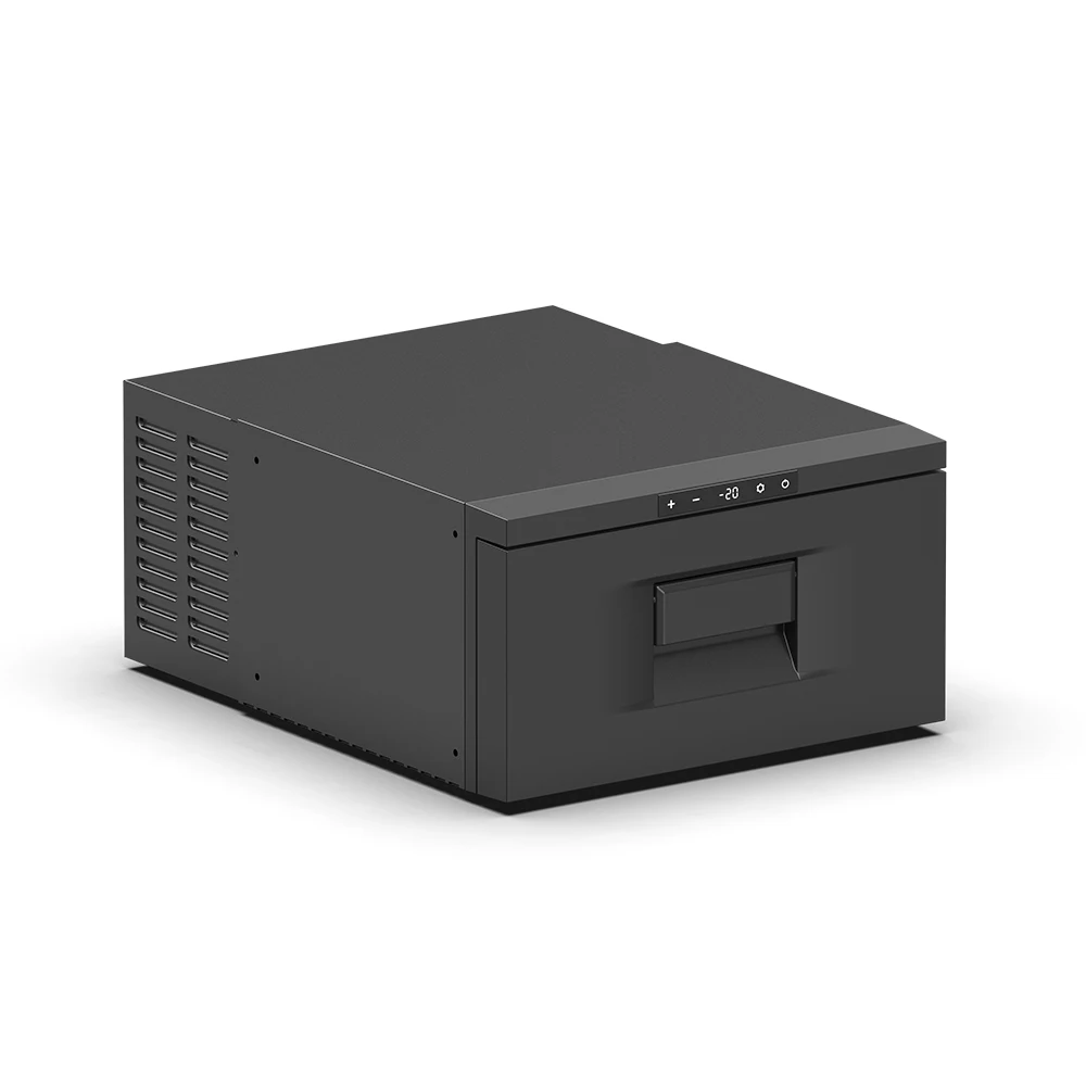 D20 small 13.3L Compressor Stackable Portable Drawer Mini Fridge electric cooler camping Refrigerator 12v fridge Freezer