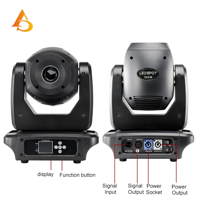 Manufacturer wholesale mini small led moving head spotlight 100w rgbw led moving head light