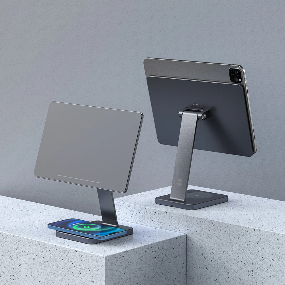 OULAIKE X53 Adjustable Tablet Magnetic Stand for Ipad Desktop