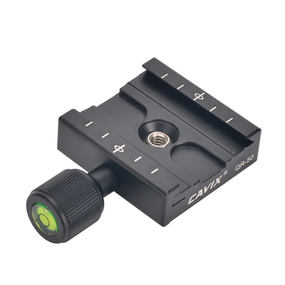 Штатив Cavix с быстроразъемной базовой пластиной для фотографического штатива Монтажная пластина 50 мм пластина быстрого крепления для штатива