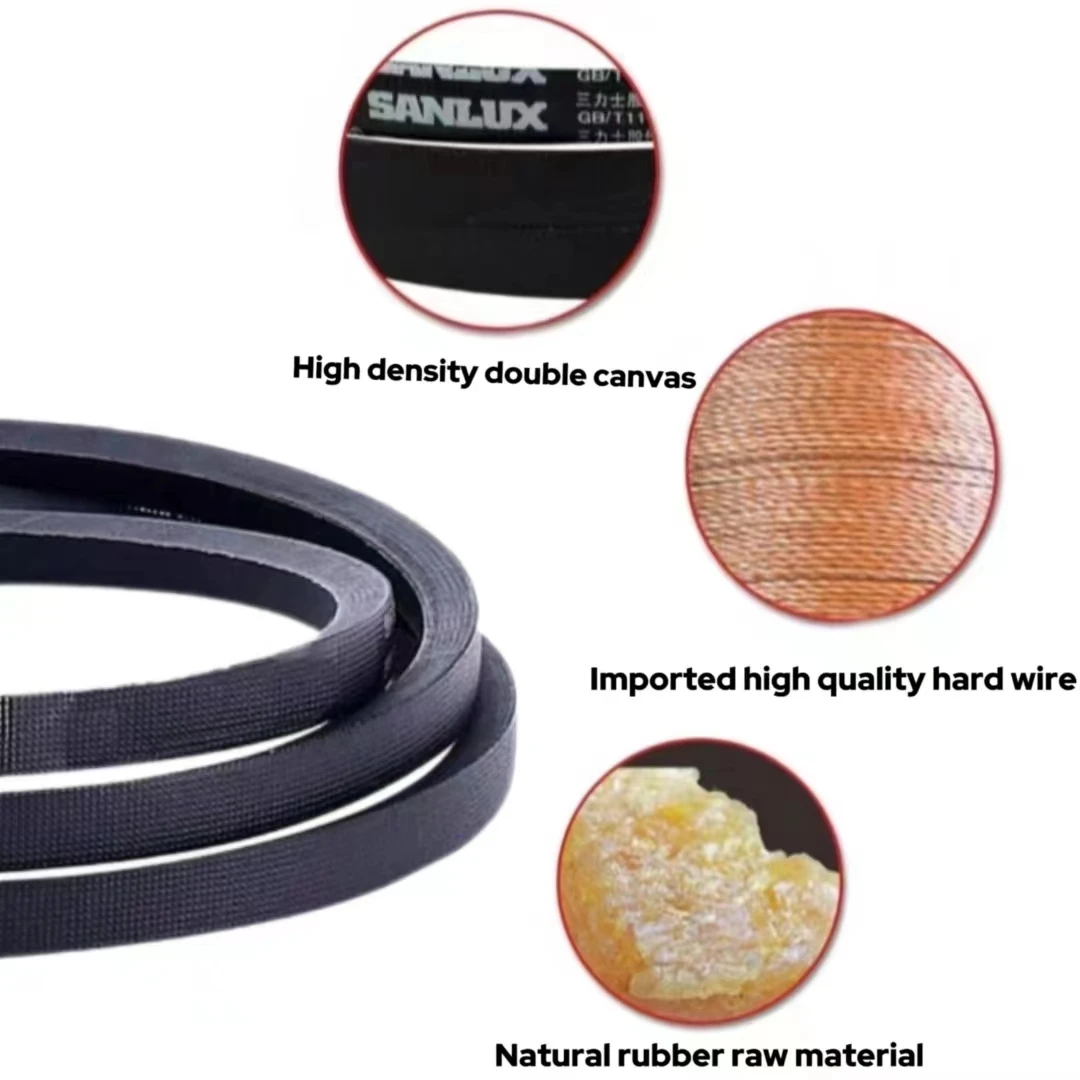 Rubber Pulley Belt Industrial Power Transmission V Belt B Type Rubber Conveyer Transmission Belts
