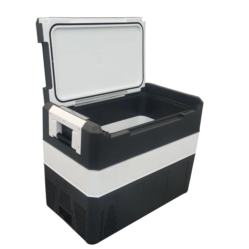 Portable 12 volt car fridge freezer compressor refrigerator for camping