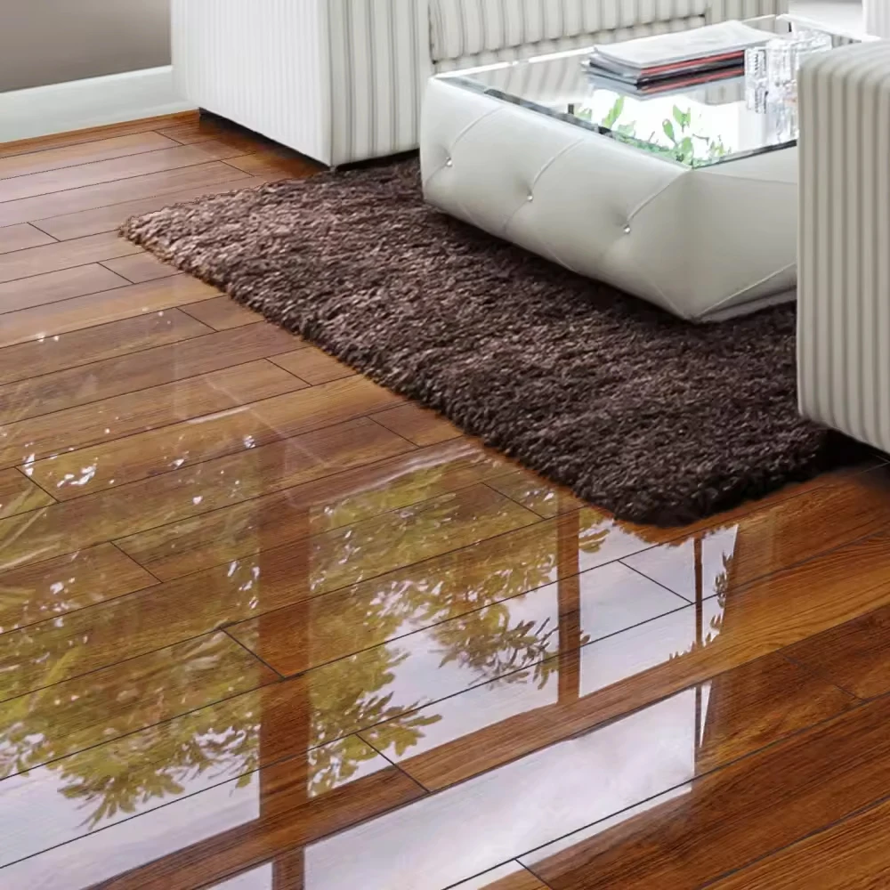 China manufacturer wholesale price ac3 ac4 ac5 unilin click hdf 8mm 12mm waterproof wood laminate flooring