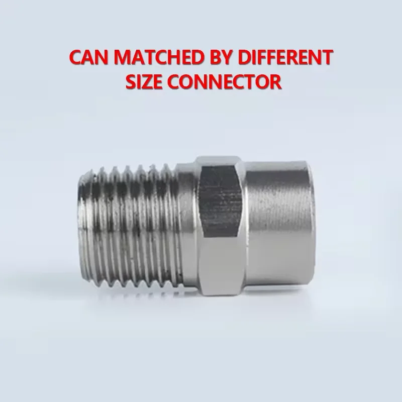 BYCO One Piece Body Stainless Steel Full Cone HH Cleaning Spray Nozzle