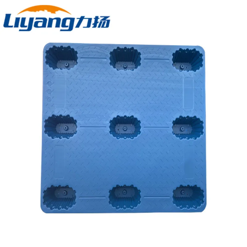 Wholesale Price HDPE Cargo Heavy Duty Export Pallet Quality Nine Feet Plastic Pallets