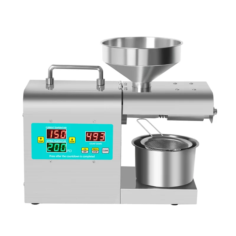 2021 new product YTK-RG312 Small Kitchen Product Olive Seeds Oil Press Machine for Peanut Soybean