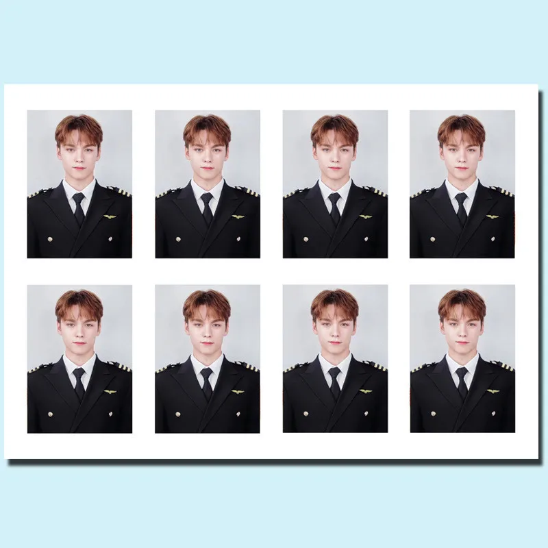 Small Photocards SVT HOSHI Photo Card Idol Fans Collection Gifts Opp Popular UV Printing Photocards Lomo Card Kpop I Inch