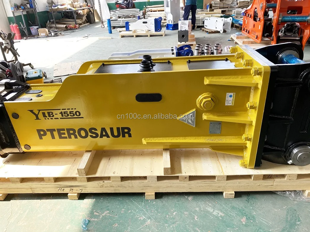 Excavator attachment kv3600 sy350 breaker hydraulic magnetic circuit hammer with control valve for cat 320 330D 30ton - 36ton