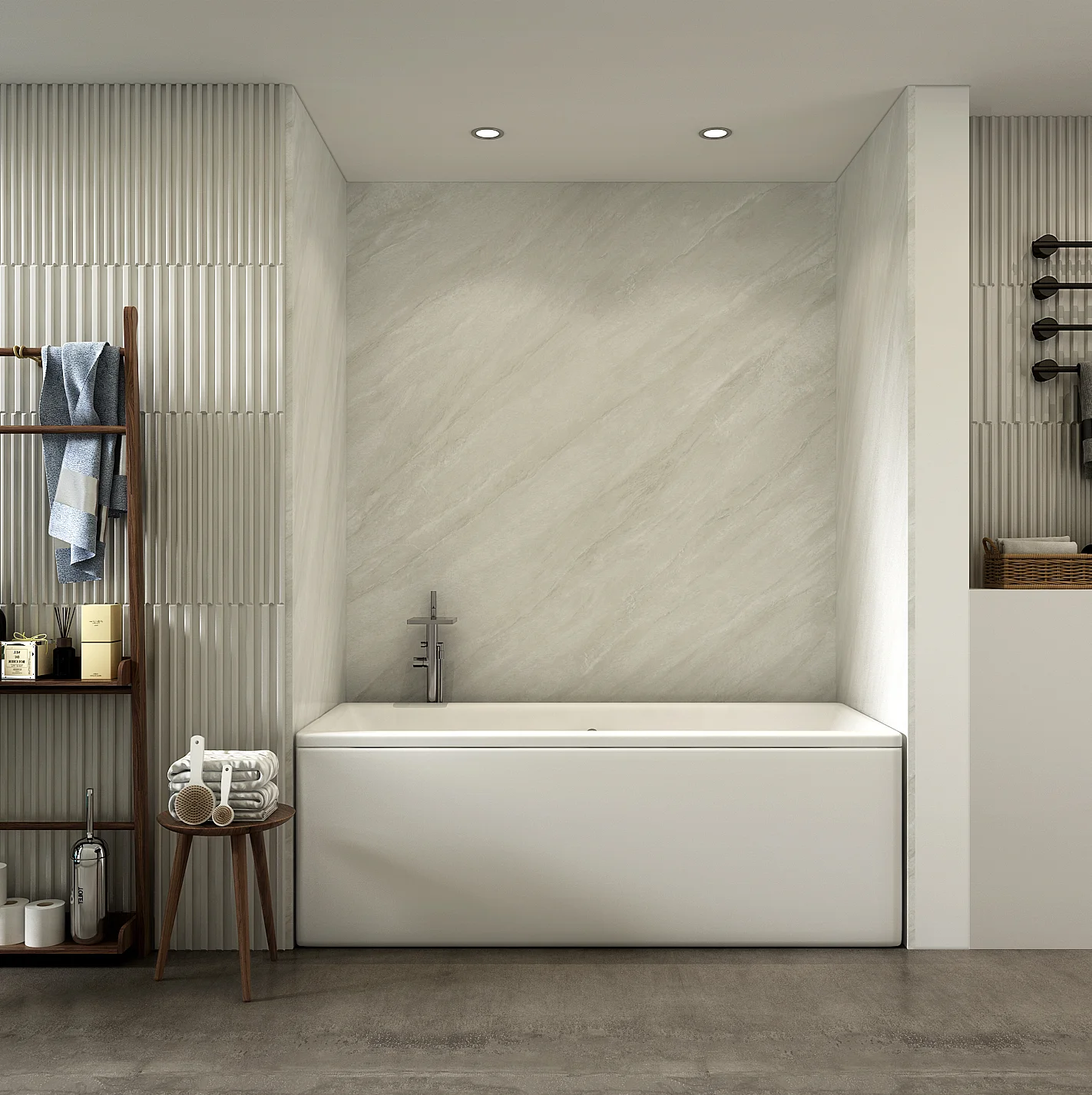 SMC PVC Wall Panel Artificial Marble Surround Waterproof Bath Surround Shower Cubicle Bath Tub Cubicle