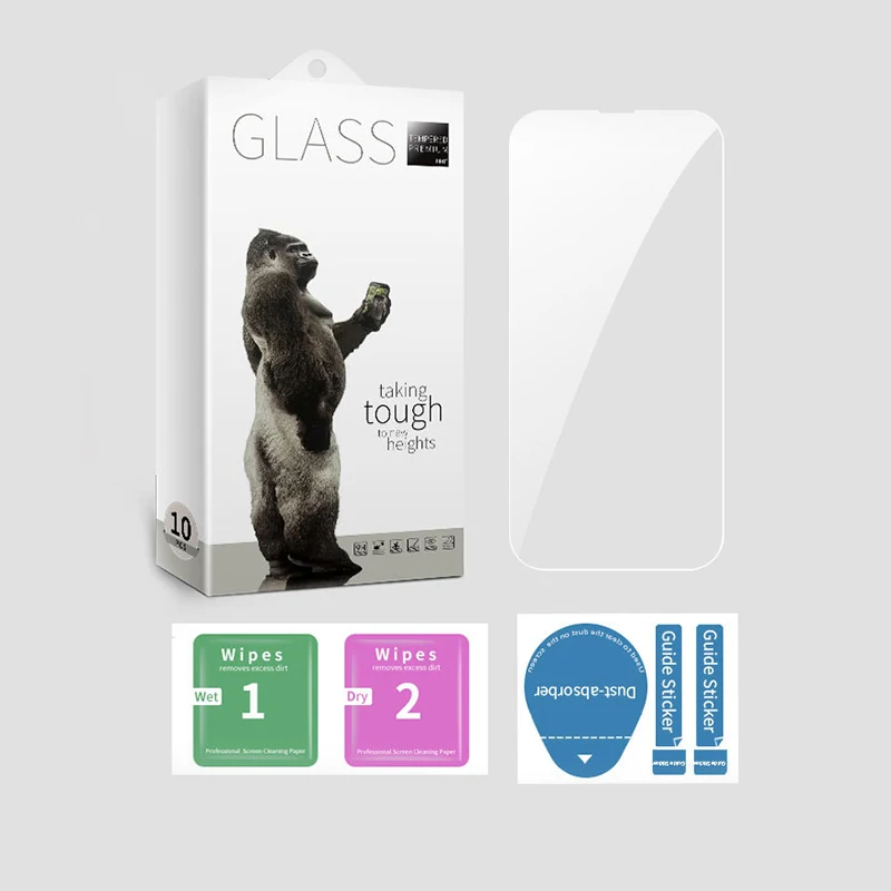 Wholesale Price Cell/mobile Phone Tempered Glass Screen Protector For Tecno/infinix/blu/itel/xiaomi/huawei/samsung/iphones/zte
