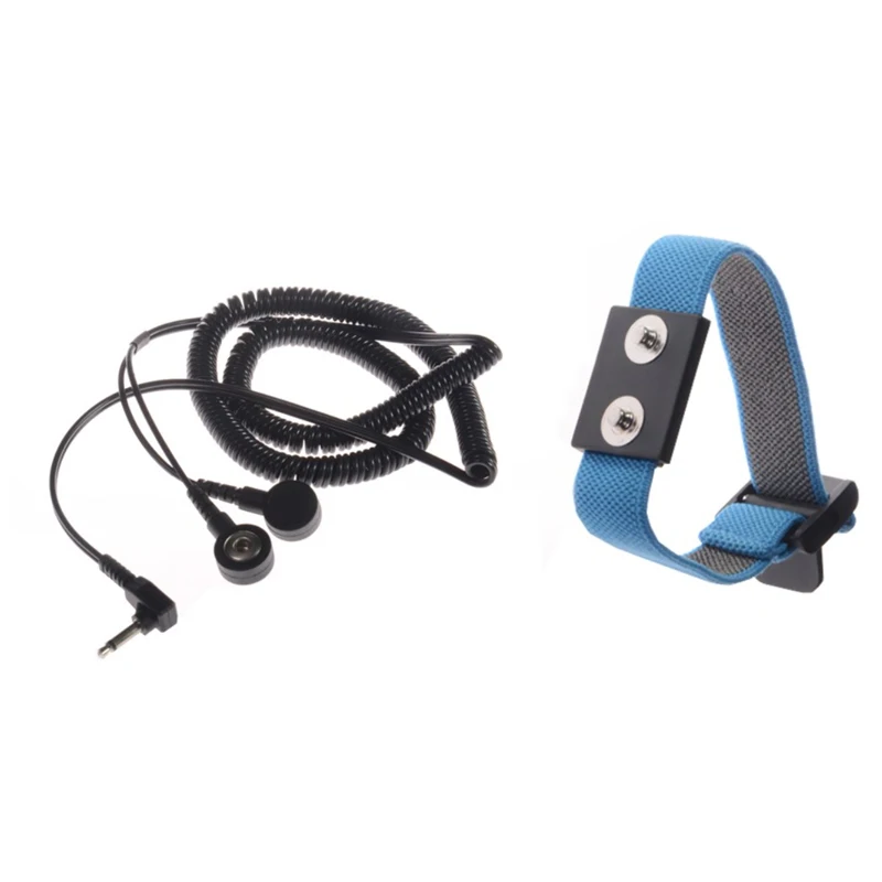 AEGIRSAFE  High Quality Dual Wire Wrist Straps Antistatic Wrist Band