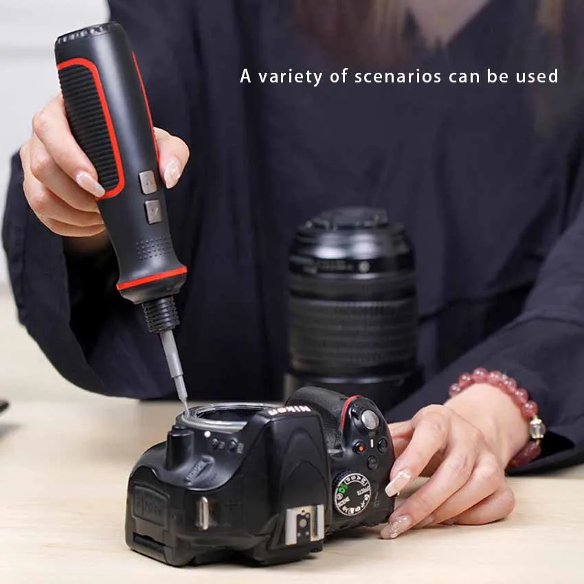 41 In 1 Automatic Electric Screwdriver Double LED Lighting Electric Screwdriver Set With USB Charge