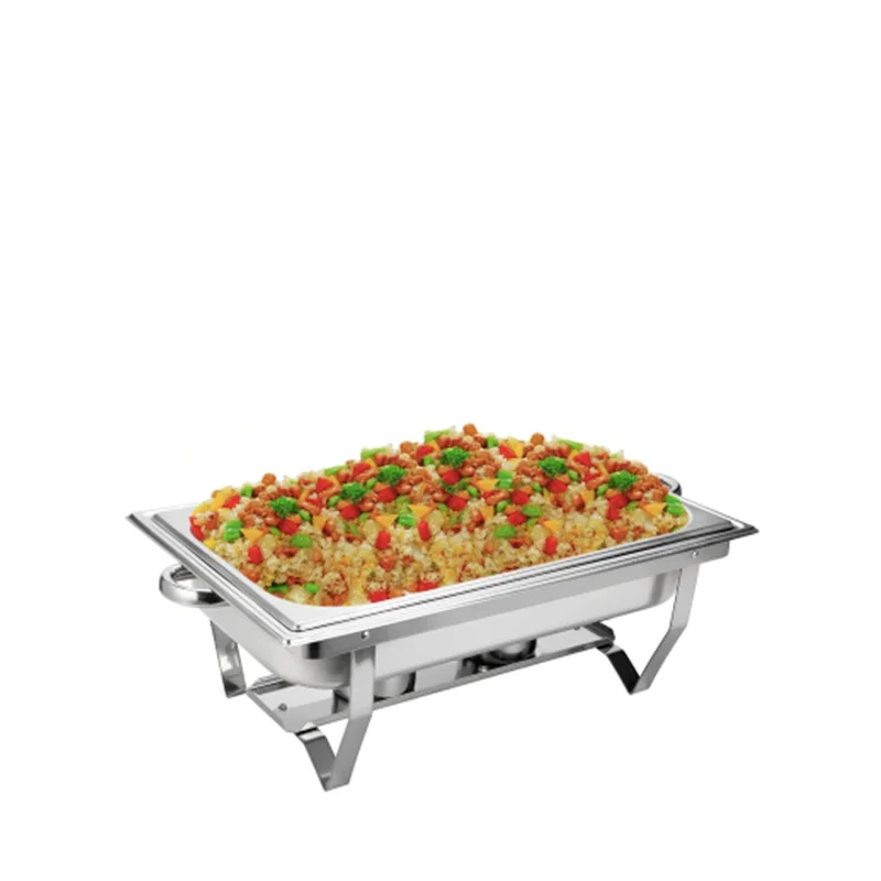 Best price folding buffet serving dishes wholesale fuel stainless steel chafing dish buffet ware
