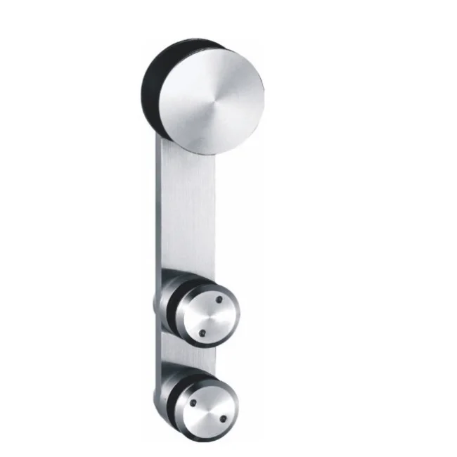 Factory Direct Price Pulley Glass  Fittings Quiet Operation Hardware Glass Sliding Door System