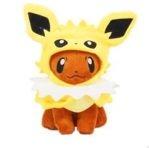 2024 Eevee трансформированные в Sylveon Umbreon Vaporeon плюшевые игрушки куклы подарок детские