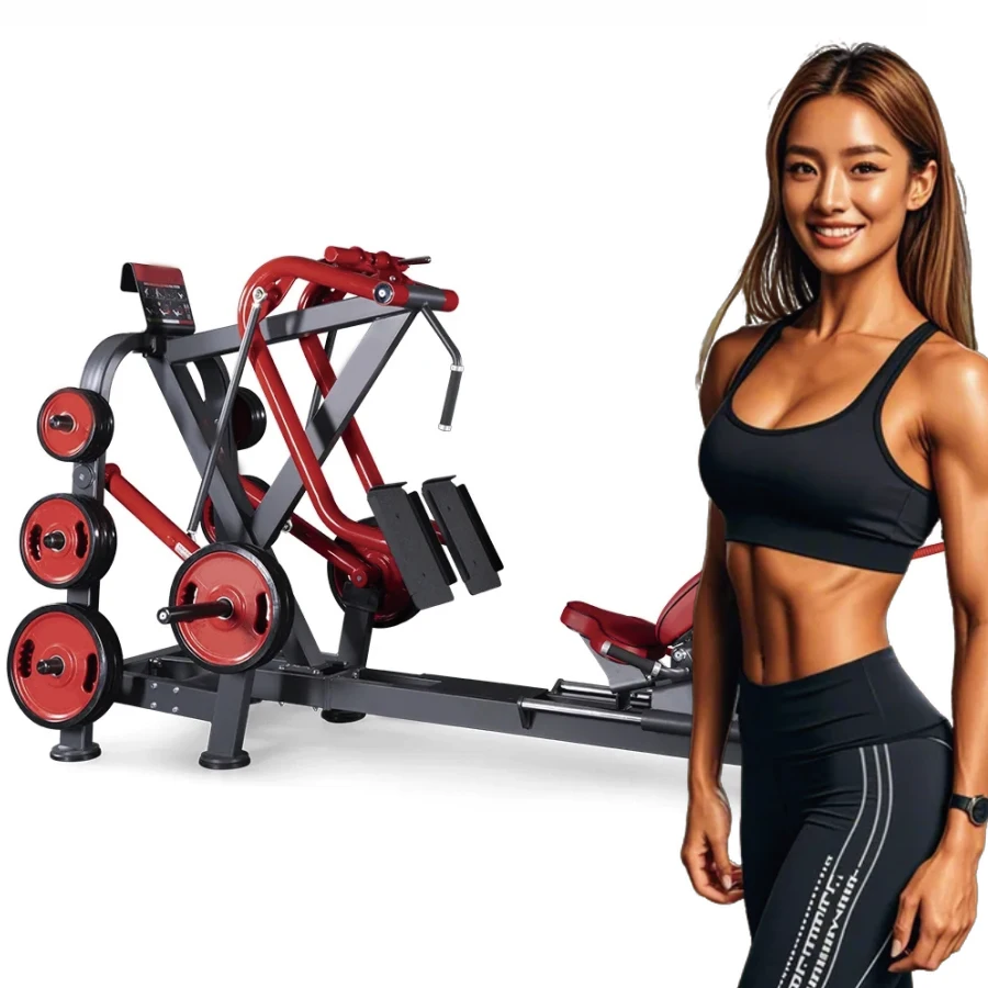Wholesale Cast Iron Adjustable Fitness Equipment Body Building Gym Use Dual System Horizontal Leg Press Super Multi Chest Arm