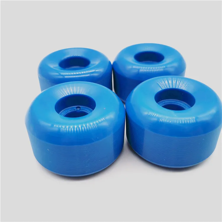 Wholesale Blank 54mm 99A Conical Shape Skate Skateboard Wheels with Custom Color and Logo