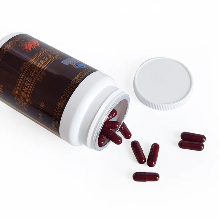 Bestselling Product Sports Nutrition Supplement Herbal Cordyceps Pills 60 Pills Health Supplement Halal