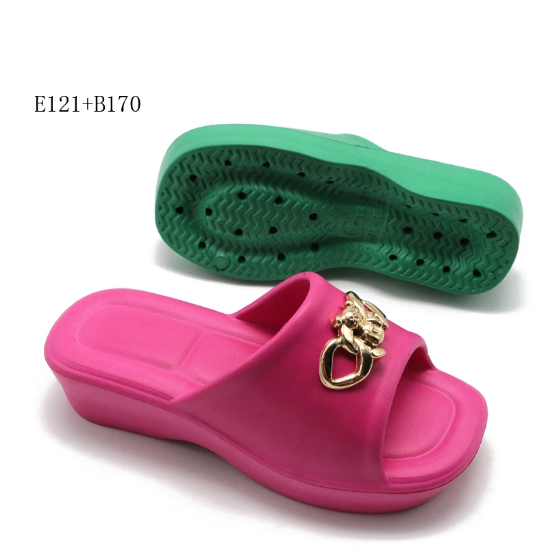 Heel Custom Sleeper Ladies Sandals Designers Brand Slides Chappal Women Slide Slippers